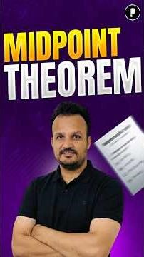 Midpoint Theorem Explained in 60 Seconds!