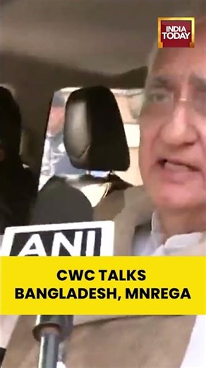 Congress CWC Discusses Bangladesh Crisis & MNREGA Resolution | India Today