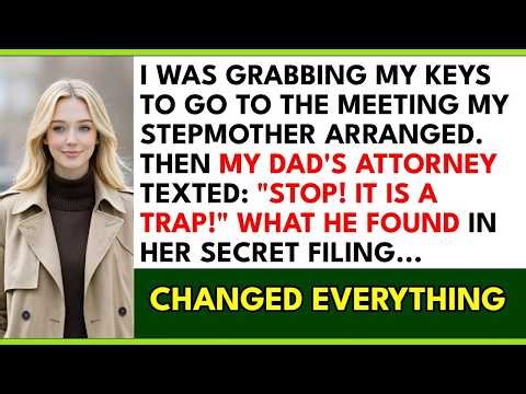 My Father's Attorney Texted DON'T GO! He Uncovered My Stepmother's Secret Plan To Take His Compa