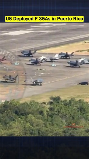 U.S. Concentrates 100 Aircraft in Puerto Rico | F-35s Deployed
