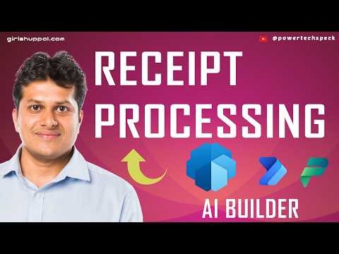 Processing Multi-Format Receipts in Power Automate