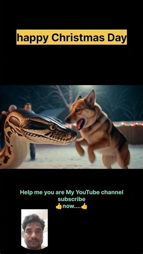 “Giant Python Attacks Family on Christmas — But the Dog Becomes a Hero! 🐍🎄🐶”#ChristmasNight #HeroDog