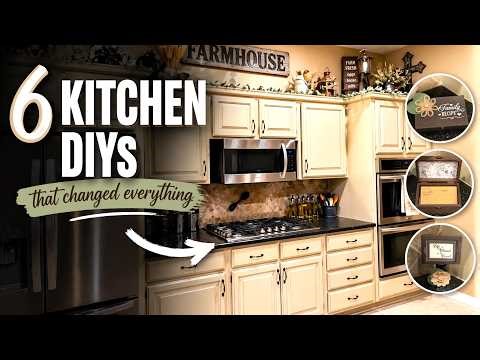 These 6 Kitchen DIYs Made My Home Feel SO Cozy