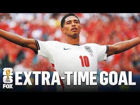 England Extra-Time Goal 🚨Jude Bellingham Scores Go-Ahead Goal vs Norway