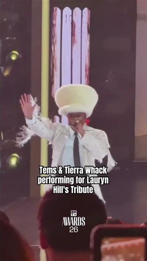 Tems & Tierra Whack performing for Lauryn Hill's Tribute