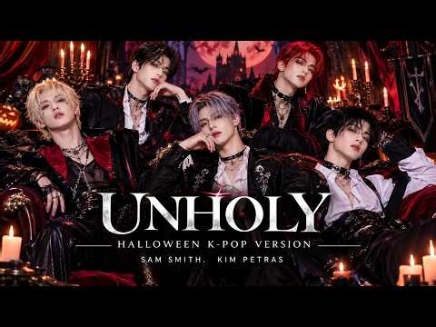 UNHOLY - SAM SMITH, KIM PETRAS - HALLOWEEN K-POP EDITION - (COVER SONG)