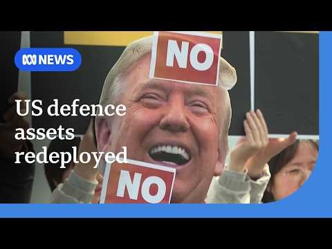 Fears Japan and South Korea left exposed as US moves defence assets to Middle East | ABC NEWS