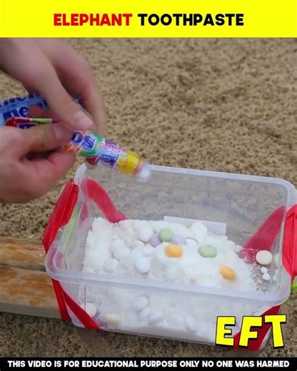 ELEPHANT TOOTHPASTE |Earth fact in telugu| #shorts