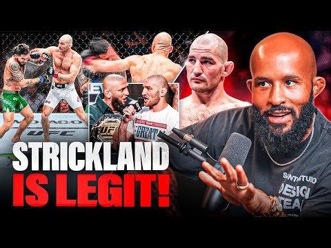"His Striking Is LEGIT!" | Mighty Mouse Breaks Down The Controversial Sean Strickland!