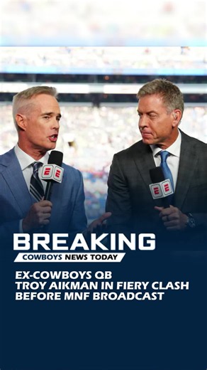 Troy Aikman and Joe Buck contract clash before Monday Night Football: report