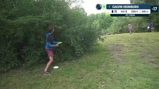 A year of Heimburg! Here are Calvin Heimburg's Top 5 Shots from the 2025 season 🍕 | Disc Golf Pro Tour