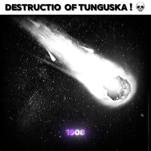 The Explosion That Flattened 80 Million Trees !☄️