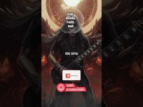 156 BPM Death Metal Drum Backing Track | Brutal Mid-Tempo Malice