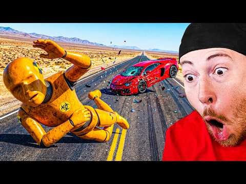 *CRAZY* CAR CRASH ANIMATIONS! (No Seatbelt)