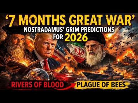 7 Months Great War? Nostradamus 2026 Predictions: Rivers of Blood & Plague of Bees
