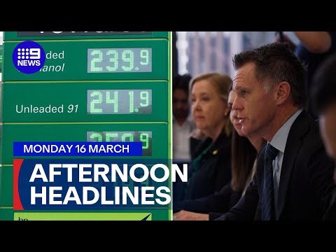 Leaders gather in Sydney for fuel crisis roundtable; Prices continue to soar | 9 News Australia