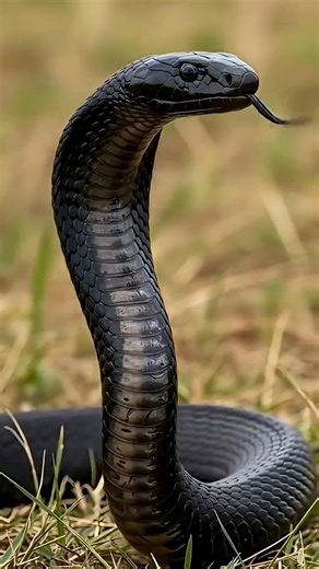এই ২ সাপের সামনে পড়লে… বাঁচার সুযোগ নেই! 😨 Black Mamba vs King Cobra 🐍 #facts #animals