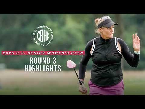 2026 U.S. Senior Women's Open: Round 3 Extended Highlights