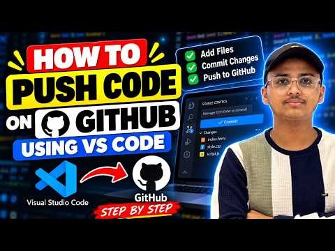 🚀 How to Push Code to GitHub Using VS Code | Beginner Tutorial