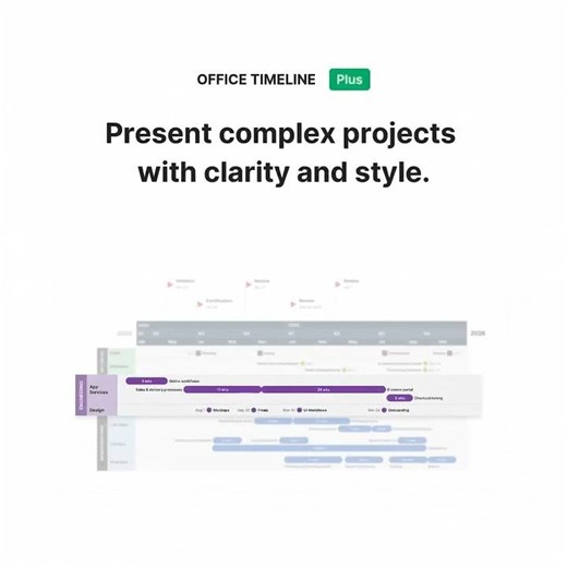 Office Timeline — Build Project Timelines & Gantt Charts in Minutes | Free Timeline Maker