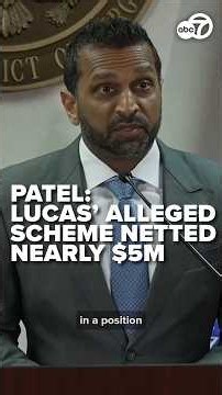 Louise Lucas' alleged bribery scheme netted nearly $5M, Patel says