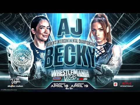 AJ Lee vs. Becky Lynch - Women’s Intercontinental Championship Match | WWE WrestleMania 42 Night 1