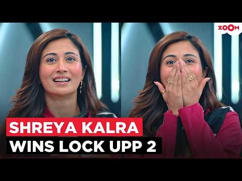 Shreya Kalra WINS Lock Upp 2 Trophy, beats Shilpa Shinde, Ram Kapoor & Shivangi Joshi in Finale