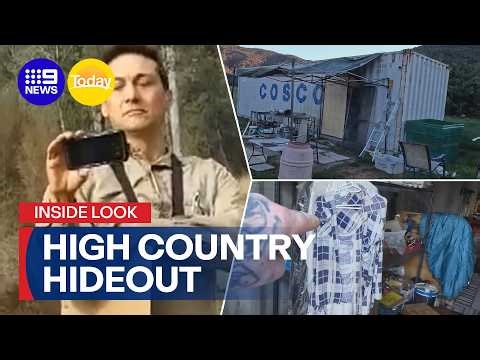 INSIDE: The High Country hideout where Dezi Freeman spent his final days | 9 News Australia