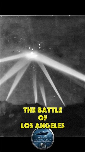 UFO in Los Angeles? Battle of Los Angeles #uap #ufo #alien #disclosure #space #unexplained #shorts
