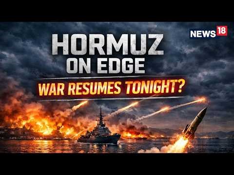US IRAN WAR LIVE | Hormuz Blockade: Peace Talk Fail, Trump To Strike Iran Tonight? | N18G
