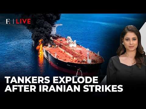 Iran Attacks Tankers in Hormuz as US Retaliates with Military Strikes | Firstpost Live