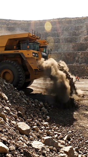 Inside the World's Biggest Mining Dump Truck! 🚜💥