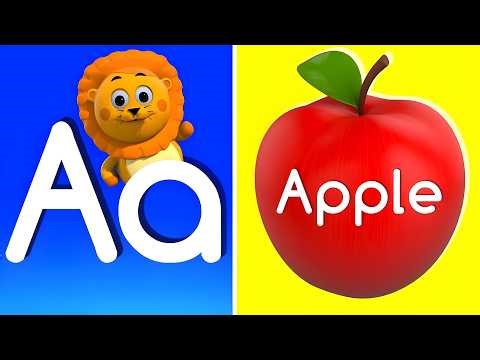 LIVE 🔴 ABC Phonics Song For Children | 3D Kids Songs | ABC Song - Phonics for Children