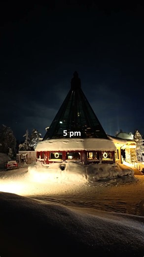 Is Finland really just dark in winter? 🌍❄️ Not even close. #lapland