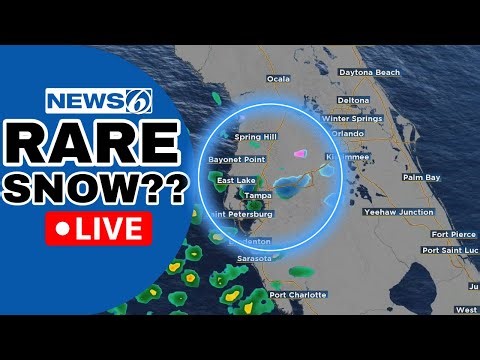 🔴NEWS 6 WEATHER LIVE AT 9:30 | Chances Rising For RARE Snowflakes In Central Florida