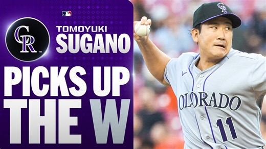 Tomoyuki Sugano collects his 3rd win for the Rockies! 🏔️ | MLB Highlights