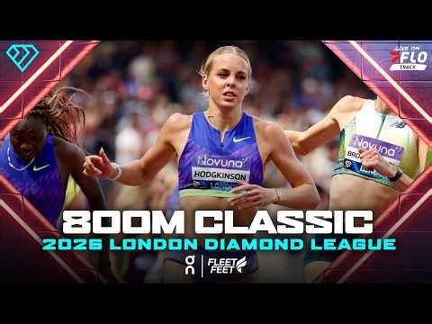 Keely Hodgkinson and Femke Bol Go HEAD-TO-HEAD at London Diamond League