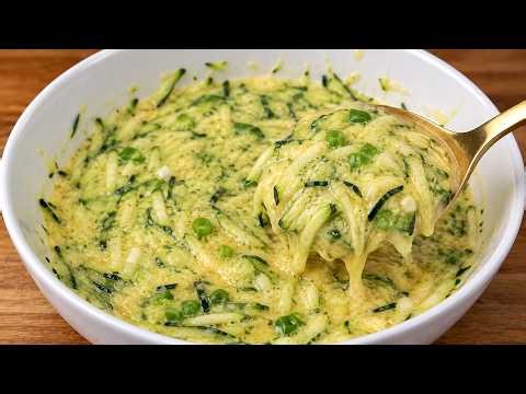 Just Grate 1 Zucchini and Add an Egg! Easy and Delicious Breakfast