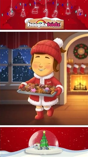 Christmas Time Is Here! 🎶 We Wish You A Merry Christmas #shorts #christmasmusic #hooplakidz