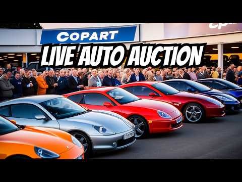 Copart Auto Auction -Live Stream