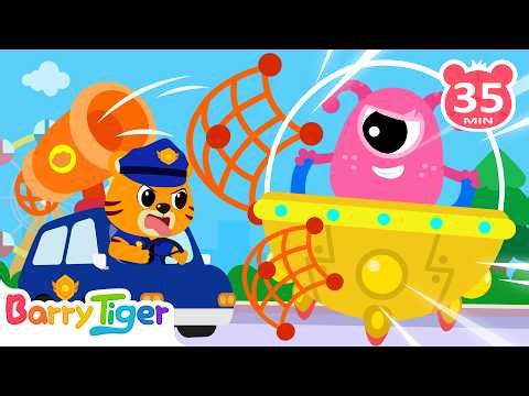 [NEW] Catch the Naughty Alien! 👽 BarryTiger’s Crazy Space Chase | Fun Kids Cartoon