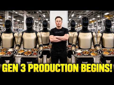 Tesla Bot Gen 3 Production UPDATE — What We Know Now!