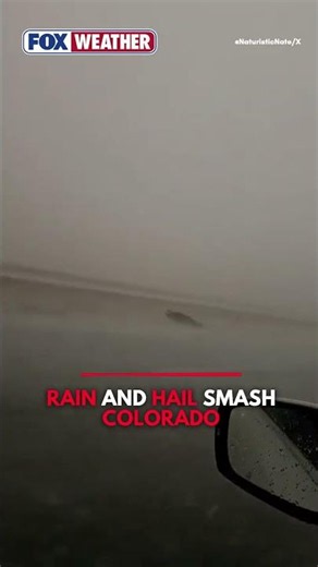 🌧️ DRENCHED: Travelers In Wiggins, Colorado, Encountered Rough Conditions As Heavy Rain And Winds