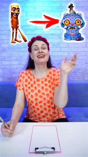 How to draw Tung Tung Tung Sahur Tiger Derpy KPop Demon Hunters #shorts #drawing