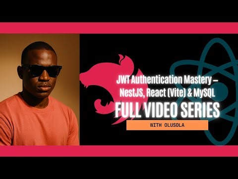 JWT Authentication Mastery — Reuseable UI components (forms, input, buttons) Part 8