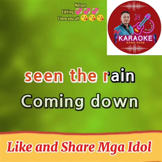 Have You Ever Seen The Rain by C.C.R Video Karaoke Song 🎤🎤🎤 #karaoke #videoke #song #follower #highlights | Karaoke Song Page