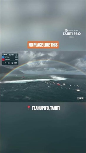 No place like The End of the Road🌈 #TahitiPro