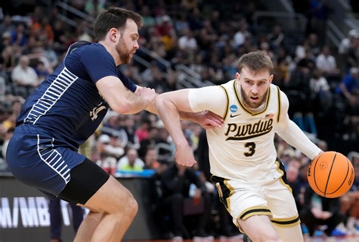 What channel is Purdue-Miami game today? March Madness 2026 NCAA tournament game time, streaming