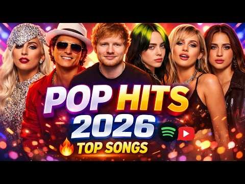 Spotify Pop Hits 2026 ♫ Lady Gaga, Bruno Mars, Ed Sheeran, Billie Eilish, Miley Cyrus 🔥 Top Songs