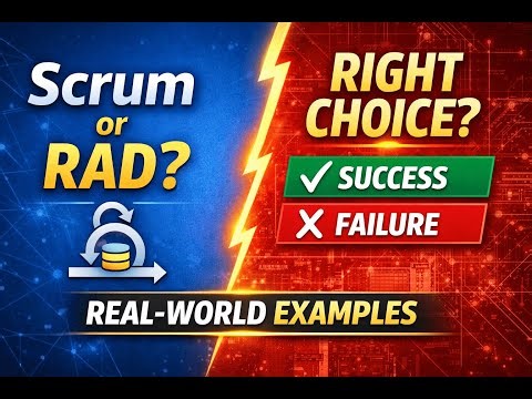 How to Choose the Right Software Process Model | Scrum vs RAD Explained | #SoftwareEngineering